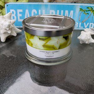 HomeWorx by Slatkin & Co. Starfruit Sorbet 18oz Candle NEW